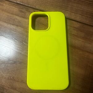 Neon Green/Yellow Silicone Phone Case